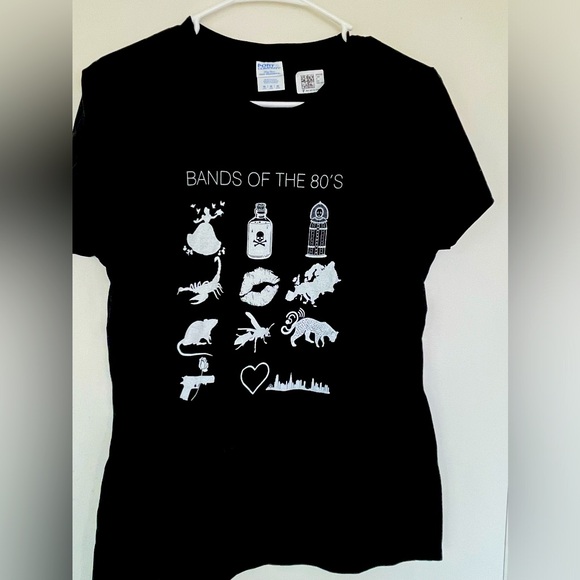 Bands of the 80’s tshirt size M - Picture 1 of 3